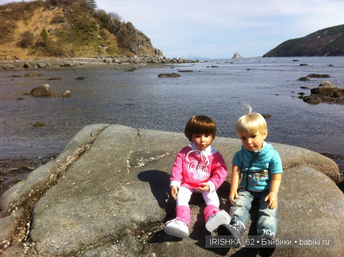 Прогулка у моря. Куклы Сони Хартманн