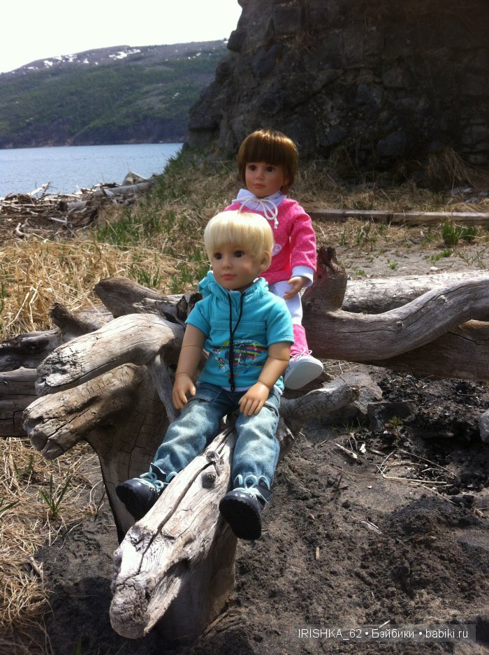 Прогулка у моря. Куклы Сони Хартманн (фото 10)