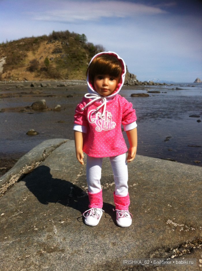 Прогулка у моря. Куклы Сони Хартманн