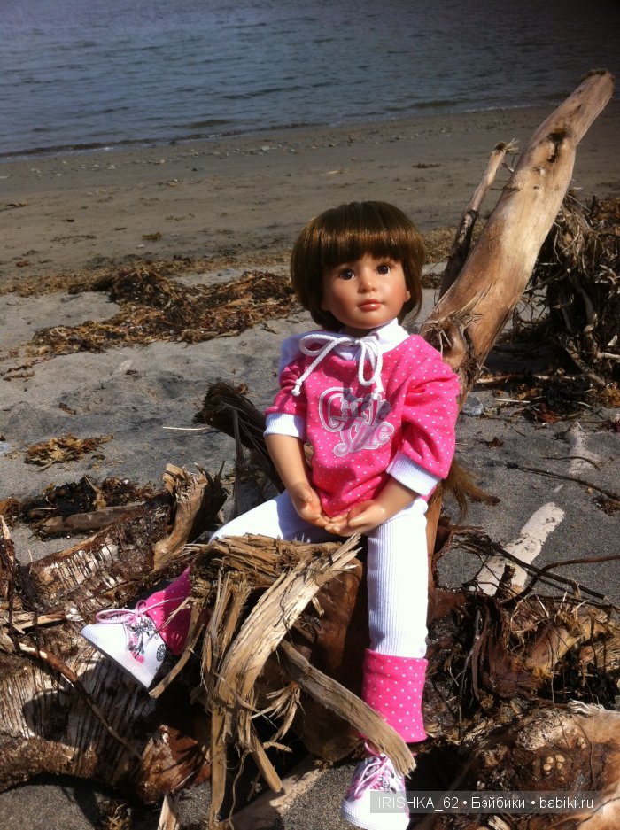 Прогулка у моря. Куклы Сони Хартманн (фото 7)