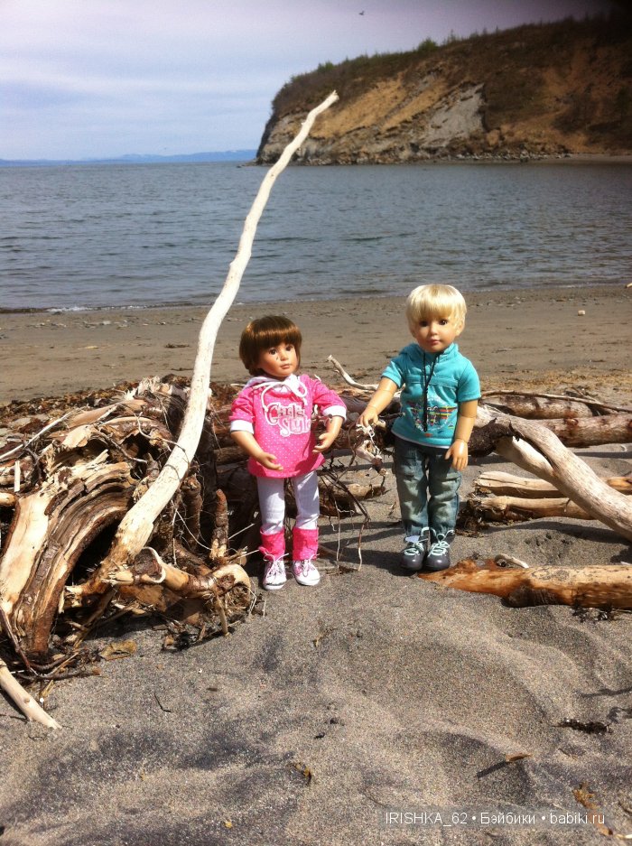 Прогулка у моря. Куклы Сони Хартманн (фото 8)