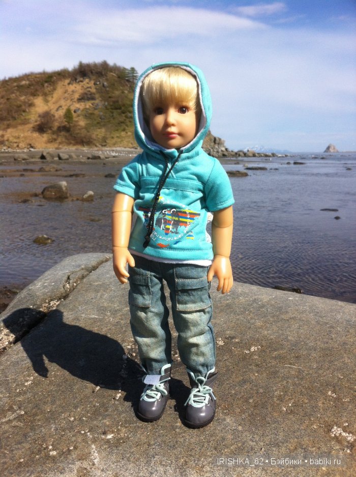 Прогулка у моря. Куклы Сони Хартманн