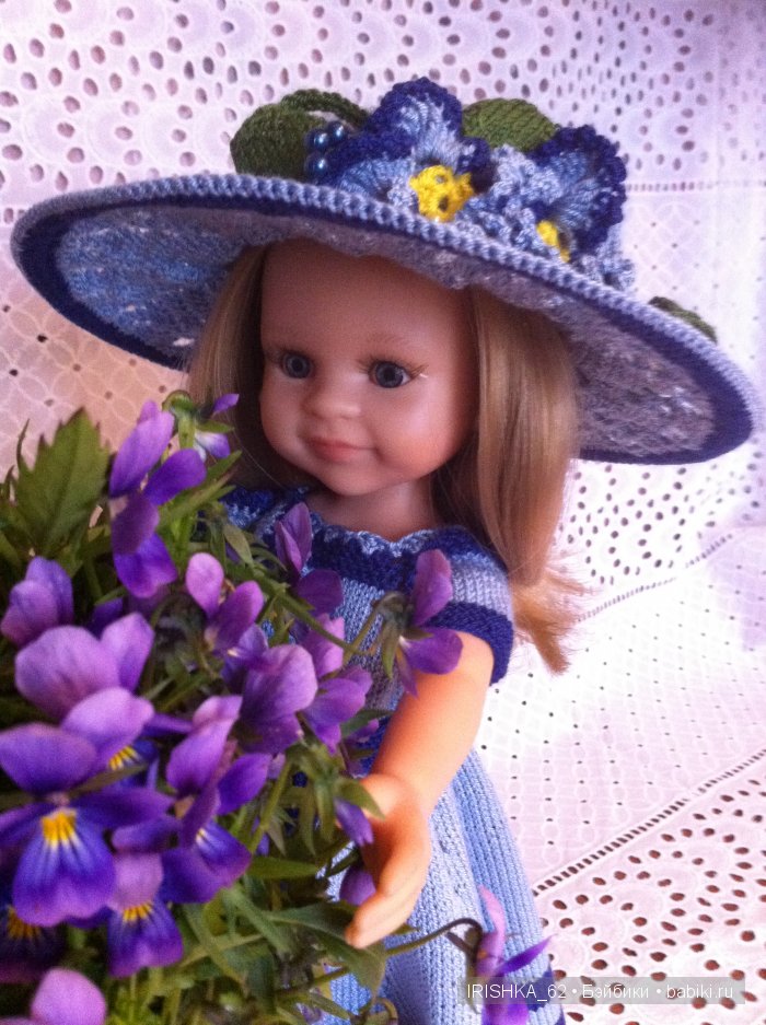 Девочки с фиалками. Paola Reina: Клеопатра и Кэрол | Бэйбики Девочки с фиалками. Paola Reina: Клеопатра и Кэрол