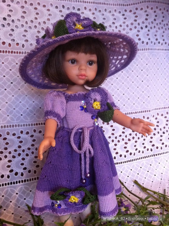 Девочки с фиалками. Paola Reina: Клеопатра и Кэрол | Бэйбики Девочки с фиалками. Paola Reina: Клеопатра и Кэрол (фото 8)