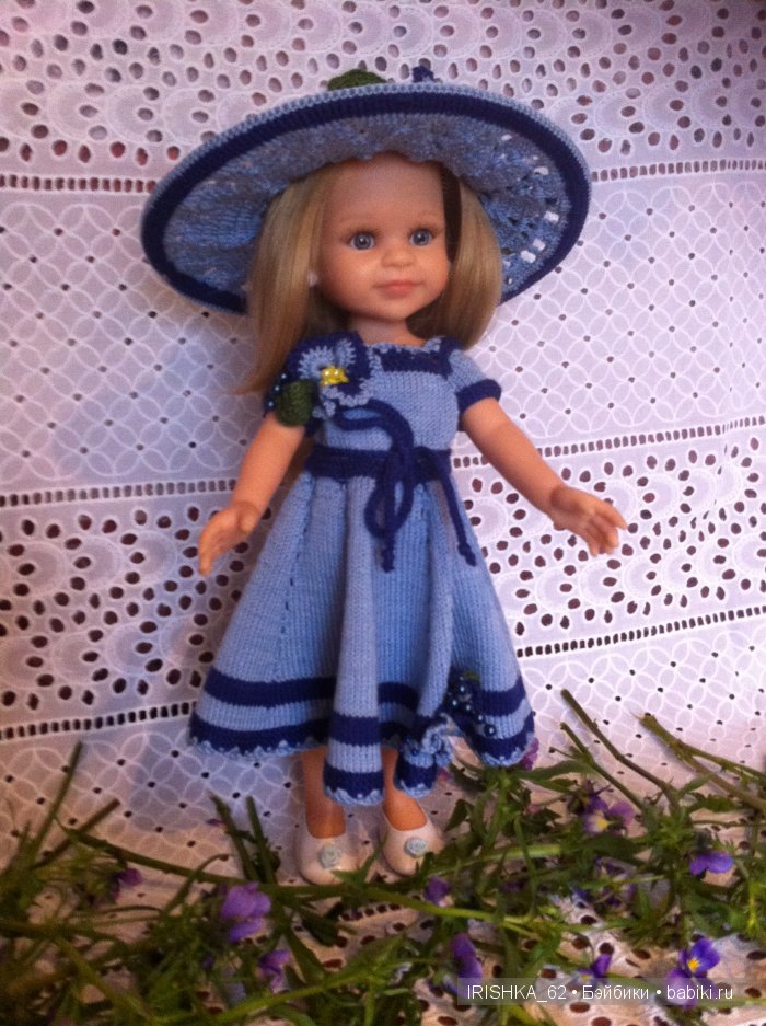 Девочки с фиалками. Paola Reina: Клеопатра и Кэрол | Бэйбики Девочки с фиалками. Paola Reina: Клеопатра и Кэрол (фото 3)