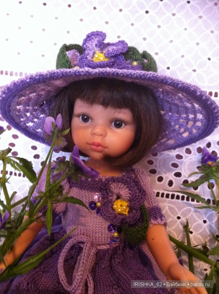 Девочки с фиалками. Paola Reina: Клеопатра и Кэрол | Бэйбики Девочки с фиалками. Paola Reina: Клеопатра и Кэрол