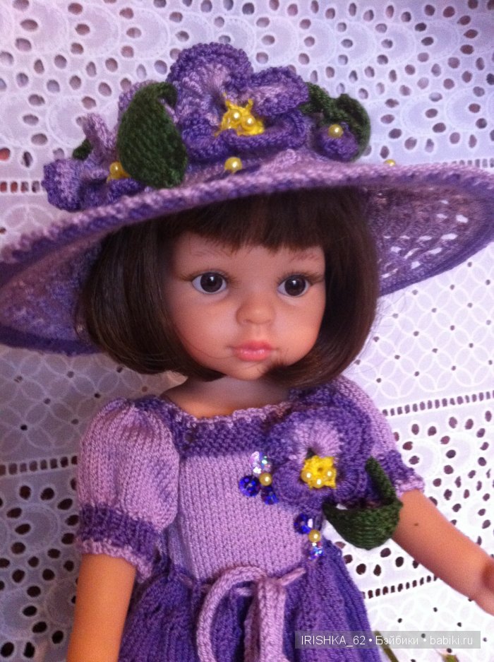 Девочки с фиалками. Paola Reina: Клеопатра и Кэрол | Бэйбики Девочки с фиалками. Paola Reina: Клеопатра и Кэрол (фото 9)