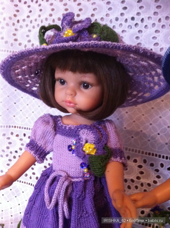 Девочки с фиалками. Paola Reina: Клеопатра и Кэрол | Бэйбики Девочки с фиалками. Paola Reina: Клеопатра и Кэрол (фото 6)