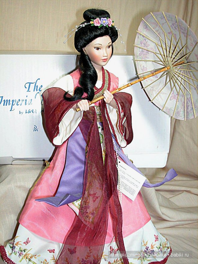 Коллекционные куклы - Гейши автора Лены Лиу серии Императорские невесты | Бэйбики Коллекционные куклы - Гейши автора Лены Лиу серии Императорские невесты (фото 6)