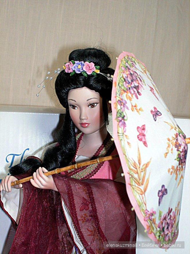Коллекционные куклы - Гейши автора Лены Лиу серии Императорские невесты | Бэйбики Коллекционные куклы - Гейши автора Лены Лиу серии Императорские невесты (фото 7)