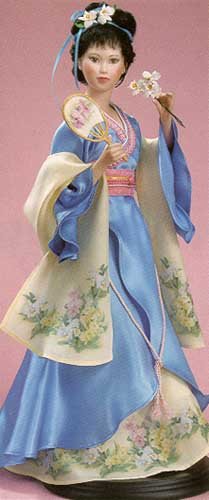 Коллекционные куклы - Гейши автора Лены Лиу серии Императорские невесты | Бэйбики Коллекционные куклы - Гейши автора Лены Лиу серии Императорские невесты (фото 4)