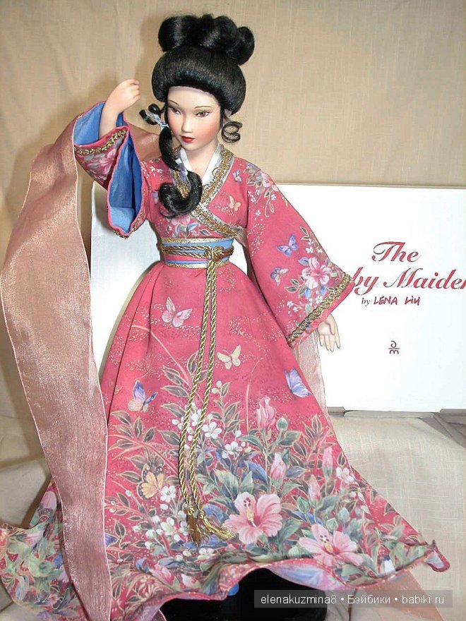 Коллекционные куклы - Гейши автора Лены Лиу серии Императорские невесты | Бэйбики Коллекционные куклы - Гейши автора Лены Лиу серии Императорские невесты (фото 5)