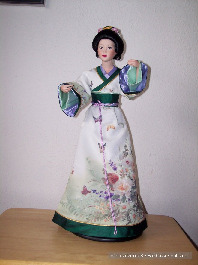 Коллекционные куклы - Гейши автора Лены Лиу серии Императорские невесты | Бэйбики Коллекционные куклы - Гейши автора Лены Лиу серии Императорские невесты (фото 9)