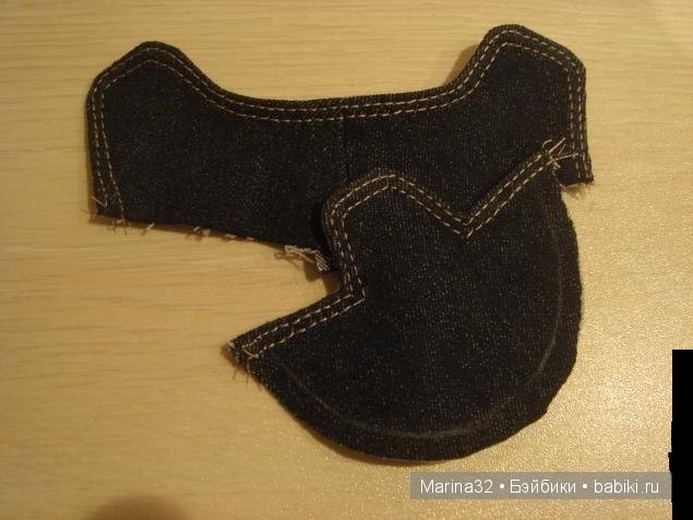 Чем не кроссовки? Ботинки для куклы своими руками. Мастер класс (фото 2)