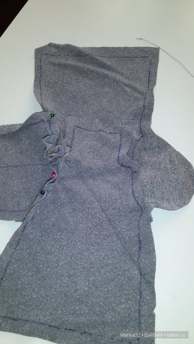 Свитер для куклы своими руками. Мастер-класс