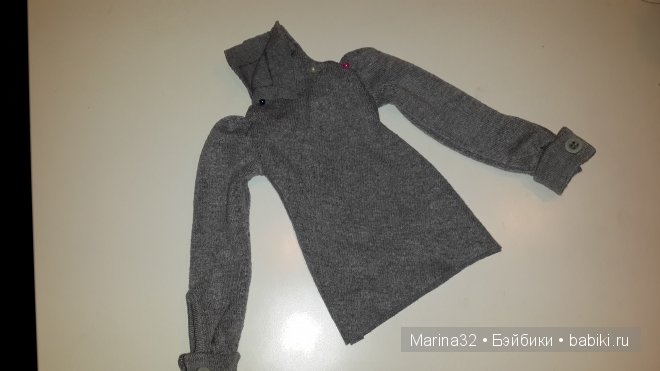 Свитер для куклы своими руками. Мастер-класс