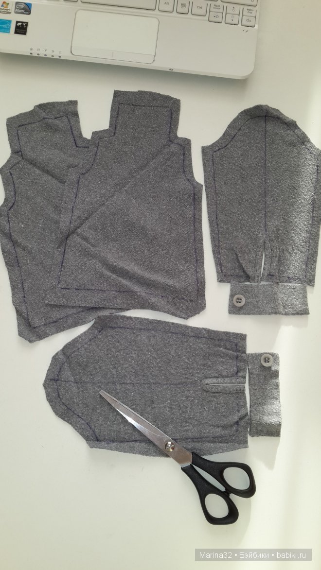 Свитер для куклы своими руками. Мастер-класс