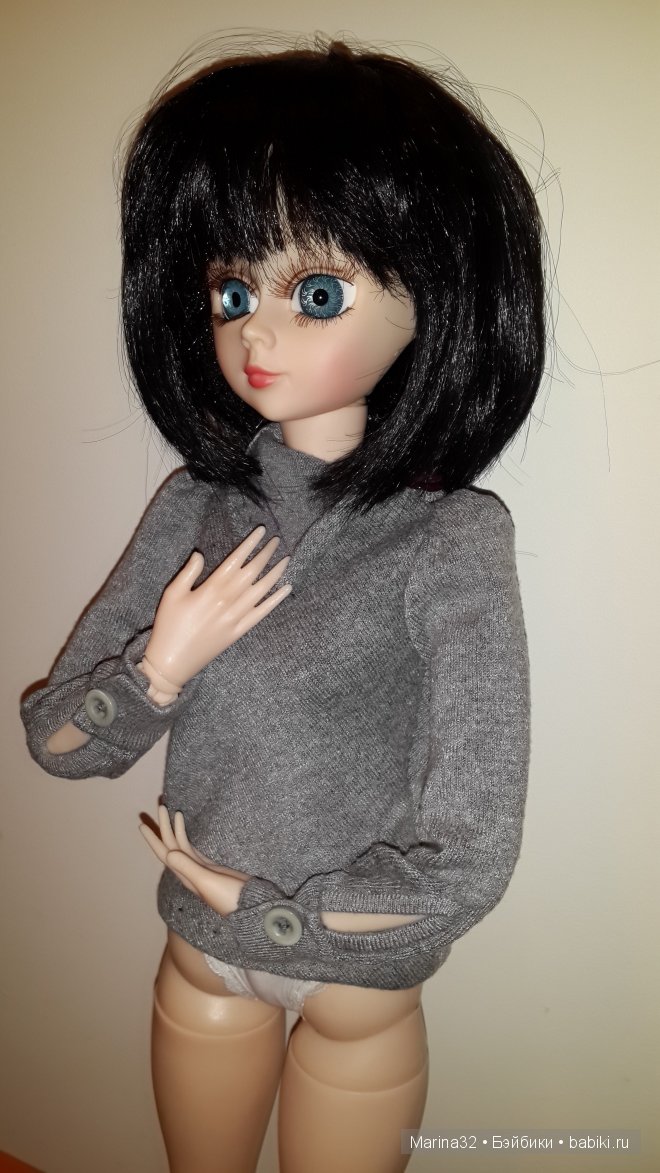 Свитер для куклы своими руками. Мастер-класс