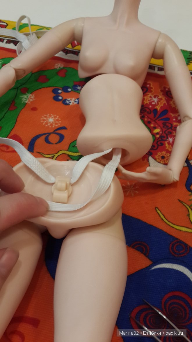 Ремонт куклы "Звезда подиума" из подручных средств (голова) (фото 2)