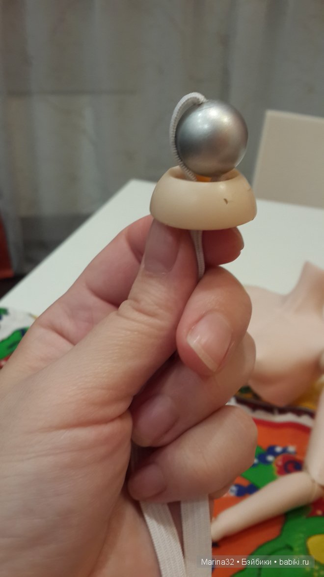 Ремонт куклы Звезда подиума из подручных средств (голова)