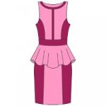 Варианты перевода нагрудной выточки. Моделирование одежды для кукол