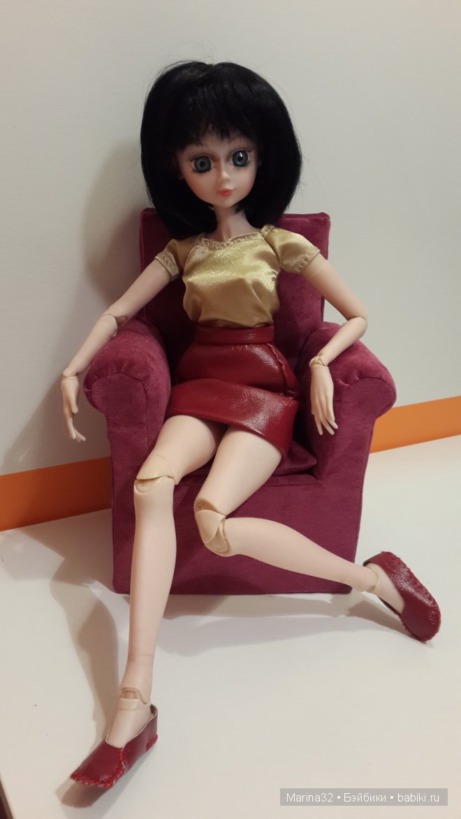 Юбка для куклы. Выкройки кукольной одежды (фото 5)