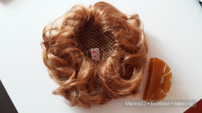 Парик для куклы из шиньона своими руками