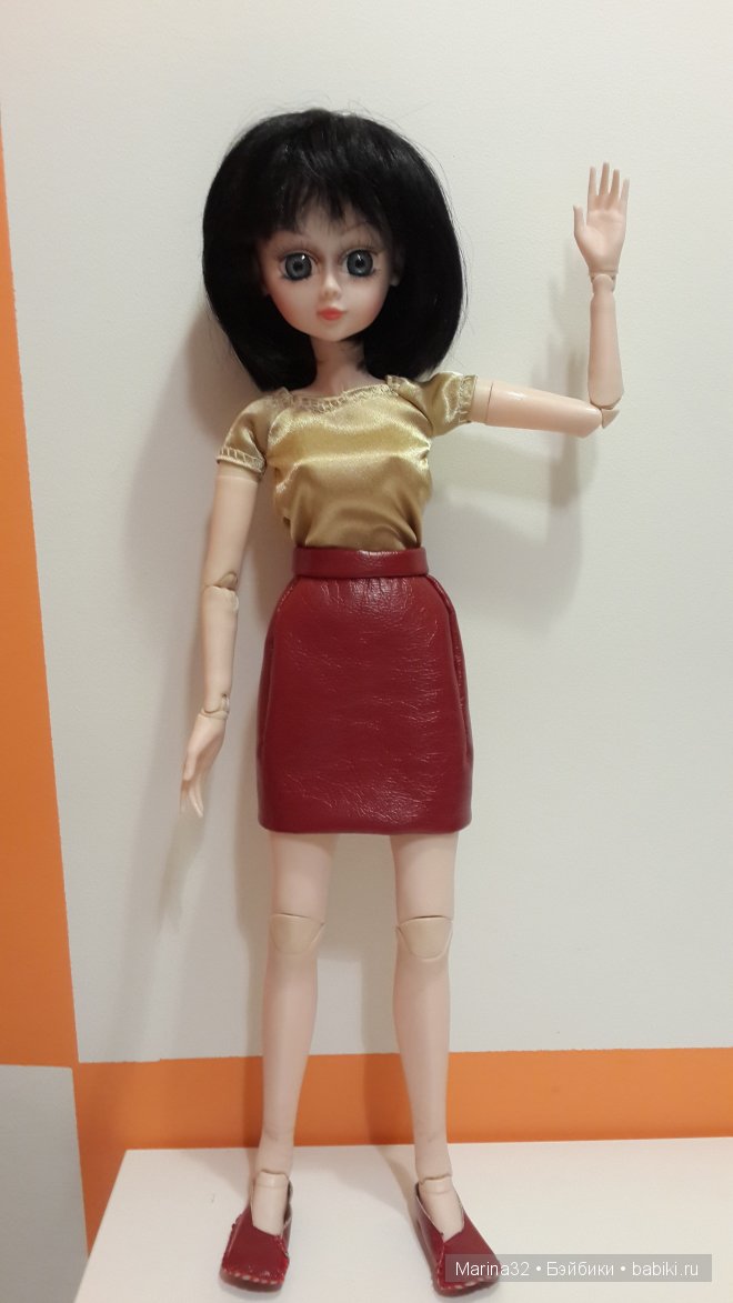 Юбка для куклы. Выкройки кукольной одежды (фото 2)