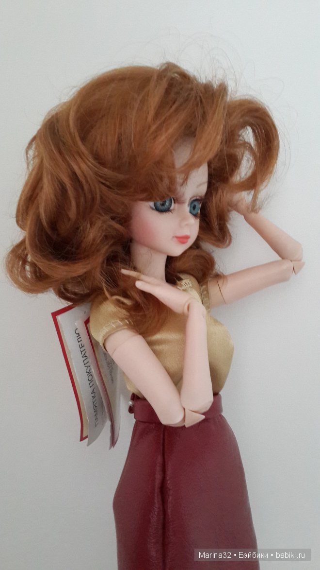 Когда очень хочется, но не знаешь как. Парик для куклы из шиньона своими руками (фото 2)