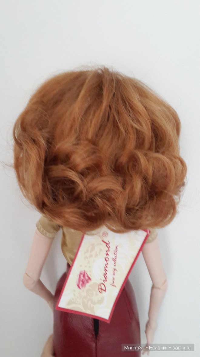 Когда очень хочется, но не знаешь как. Парик для куклы из шиньона своими руками (фото 3)