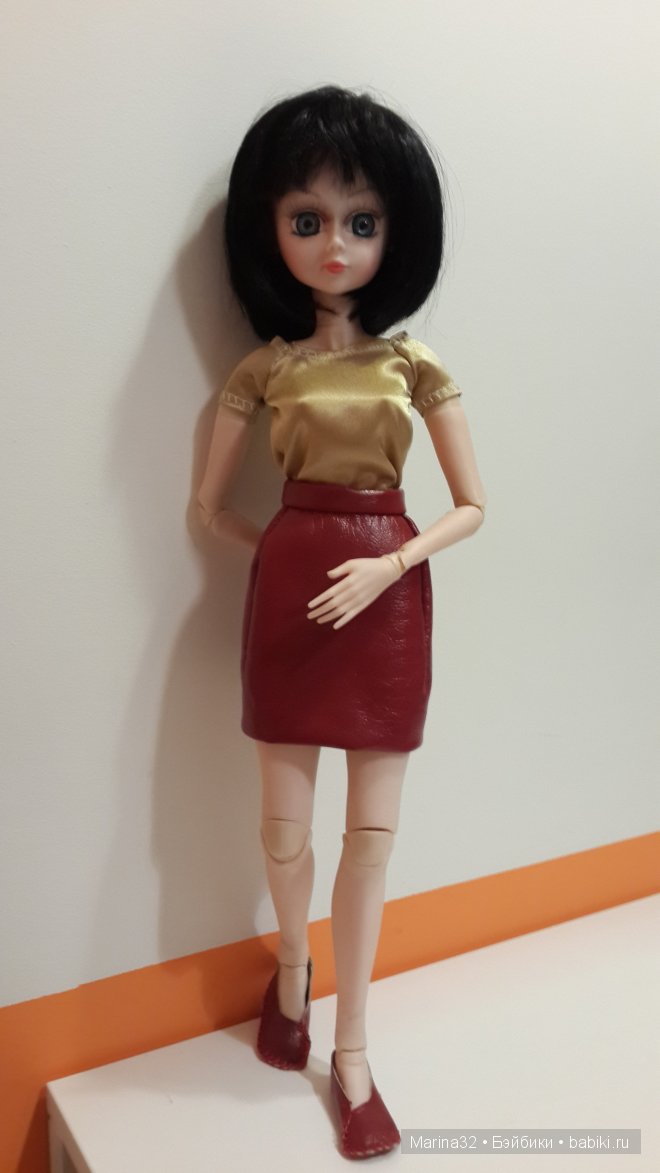 Юбка для куклы. Выкройки кукольной одежды (фото 3)