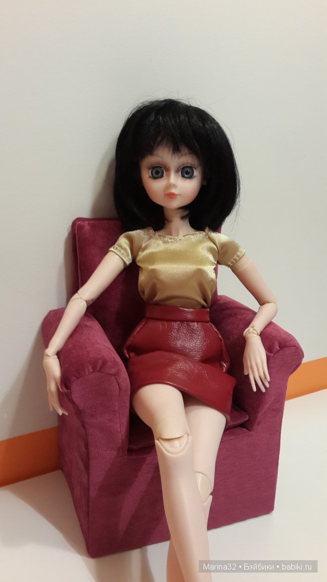 Юбка для куклы. Выкройки кукольной одежды (фото 4)