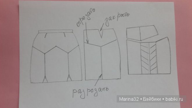 Простое моделирование юбки для куклы. Выкройки