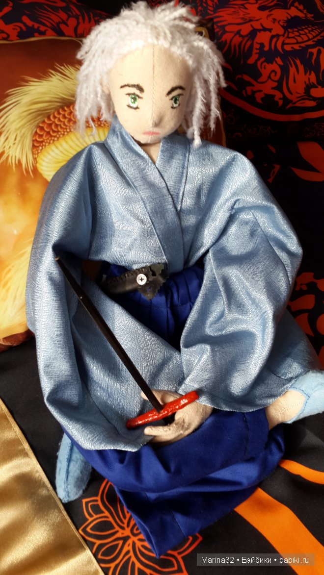 Два воина моего сына, авторские текстильные куклы (фото 7)