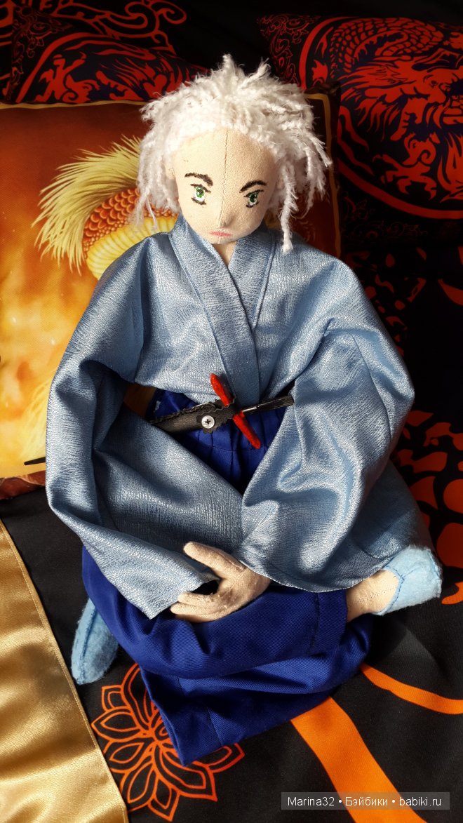 Два воина моего сына, авторские текстильные куклы (фото 5)