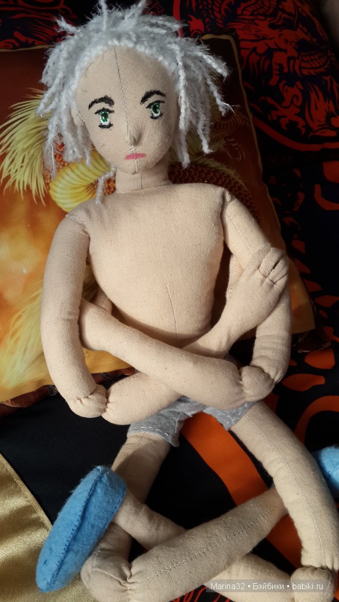 Два воина моего сына, авторские текстильные куклы (фото 9)