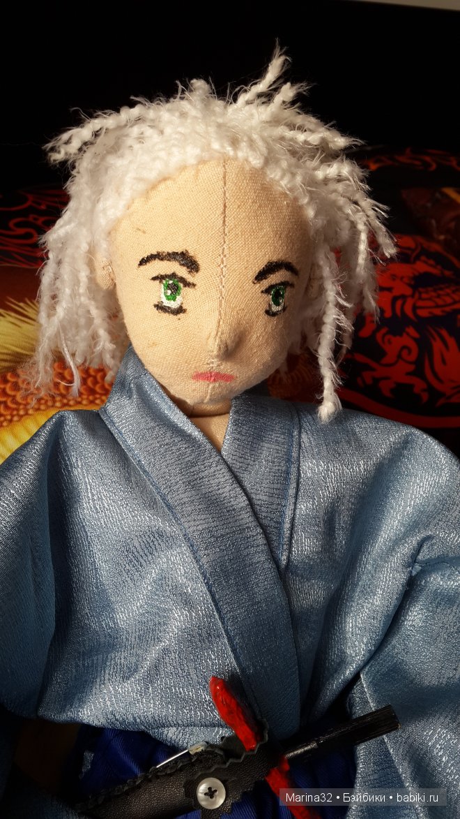 Два воина моего сына, авторские текстильные куклы (фото 6)