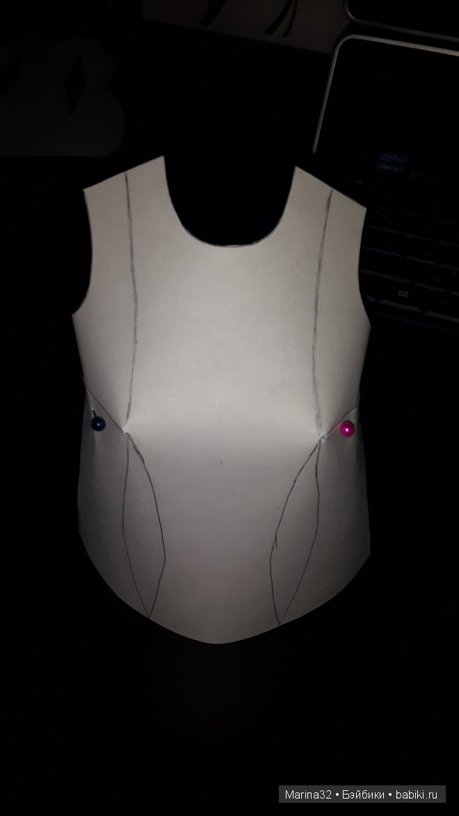 Продолжаем учиться моделировать одежду для кукол (фото 3)