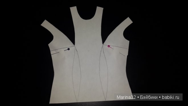 Продолжаем учиться моделировать одежду для кукол (фото 4)