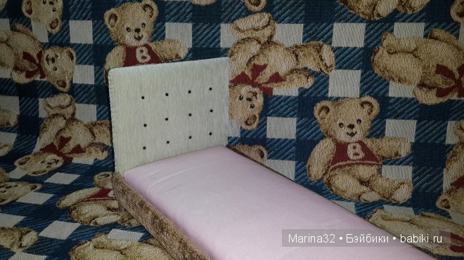 На пуховой на подушки — Мебель для кукол и домиков: фото