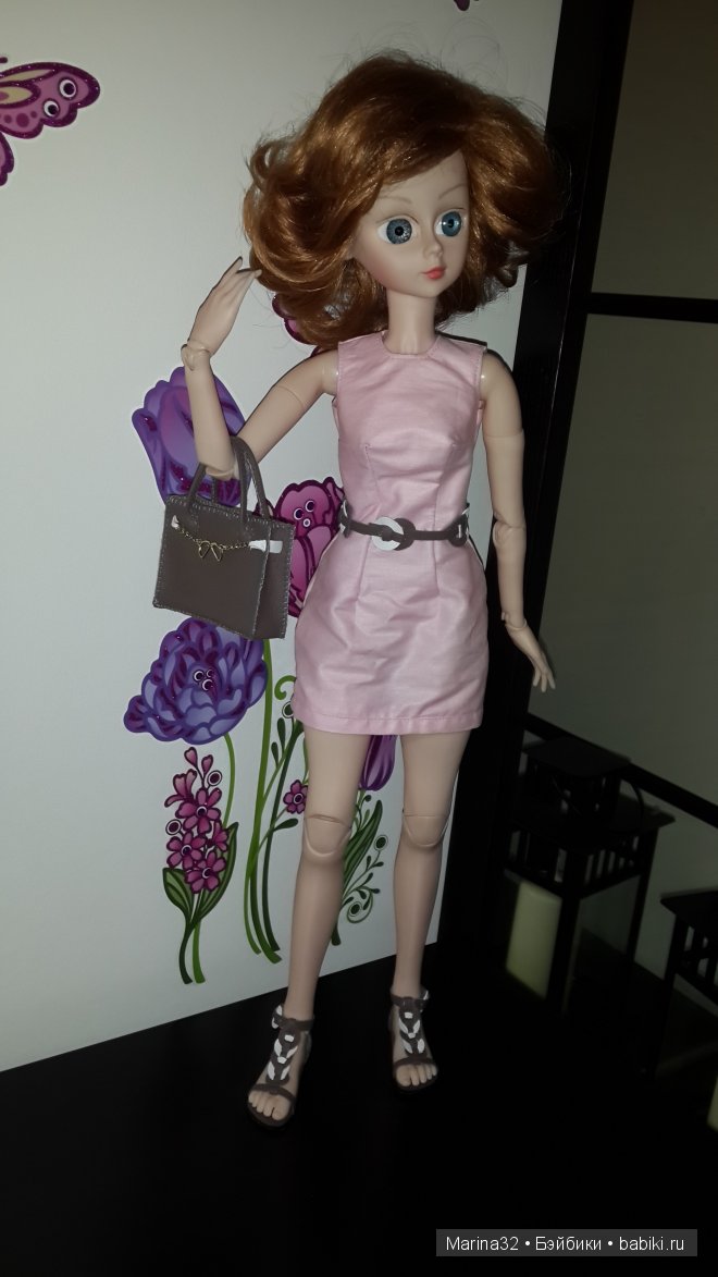 мои рукоделочки. Сандалии, сумочка и пояс для куклы Бреннан, Звезда подиума