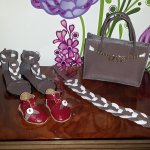 И снова мои рукоделочки. Сандалии, сумочка и пояс для куклы Бреннан, Звезда подиума