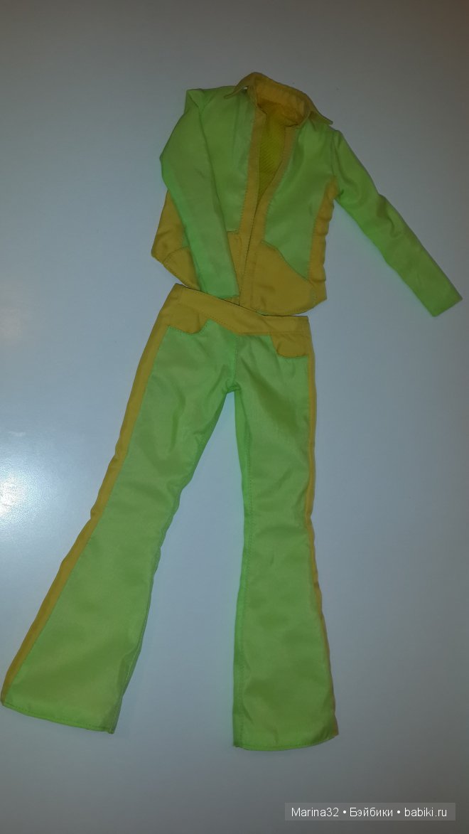 Спортивный костюм для куклы "Звезда подиума" 60 см (фото 7)