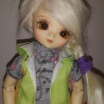 Жилетка, штанишки для модной Василисы. Костюм для куклы БЖД