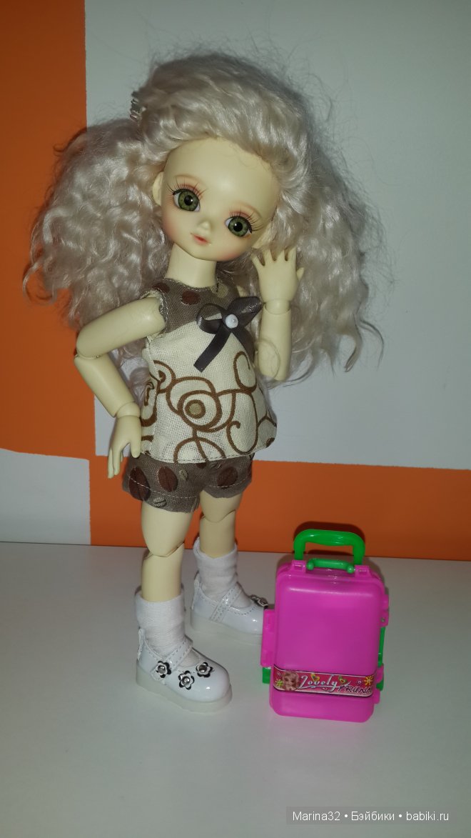 К отпуску готовы! Одежда для куклы БЖД своими руками (фото 4)