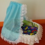 Люлька для куклы своими руками или спальное местечко для Дениски (кукла ООАК)  Маленький МК))