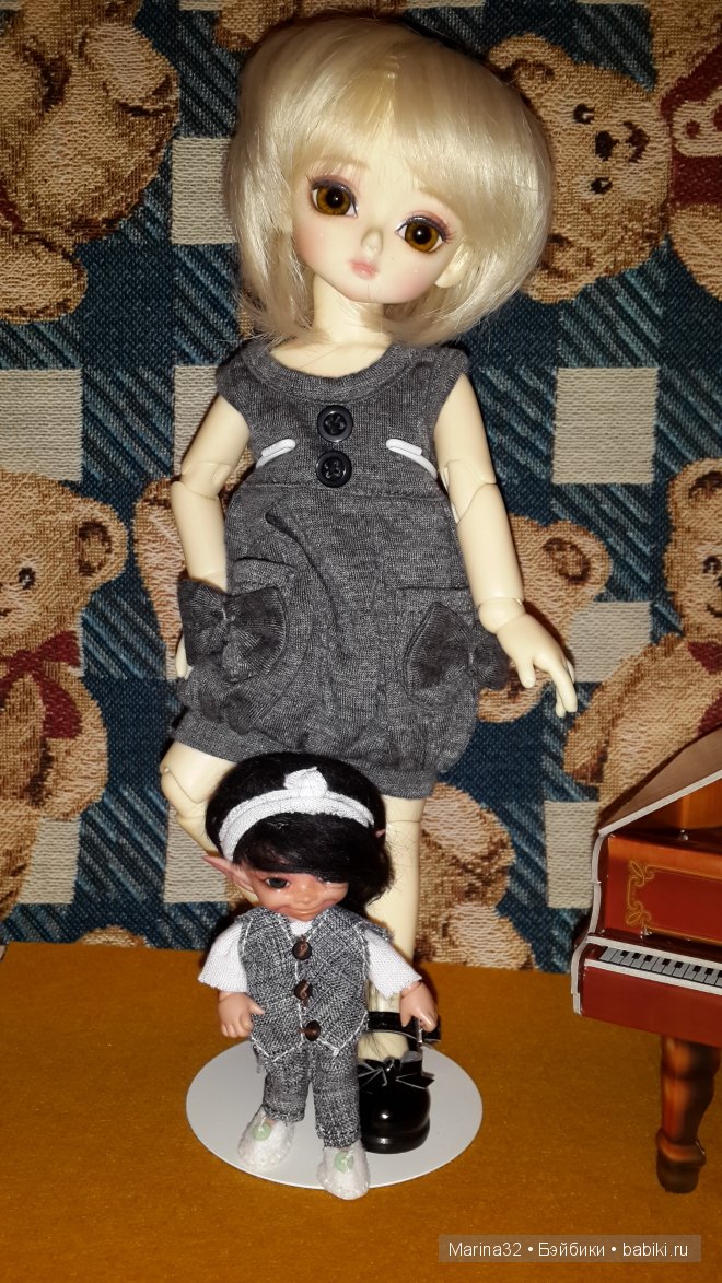 Новые девочки, мебель и школьная форма для Кики (Realpuki Soso & Honey Delf)