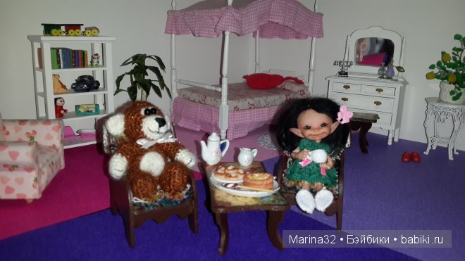 Малышка Кики и её новый друг Михалыч :) Realpuki Soso (фото 7)