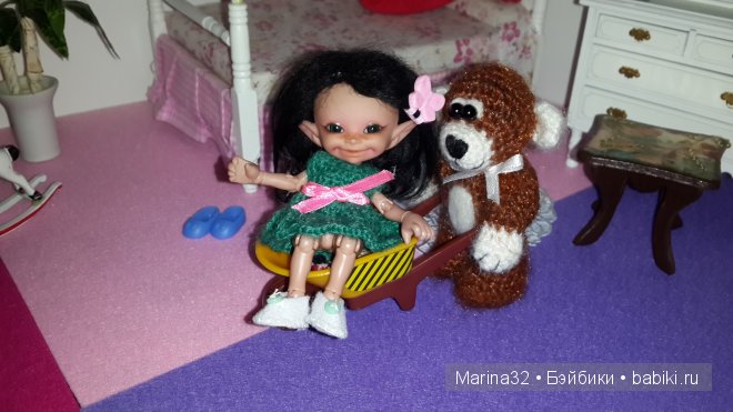 Малышка Кики и её новый друг Михалыч :) Realpuki Soso (фото 9)