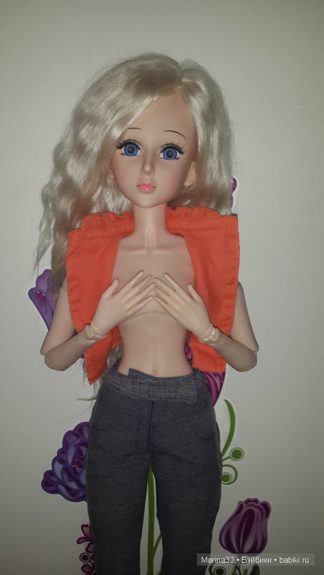 Очередное швейное безобразие)) кукла "Звезда подиума" (фото 9)